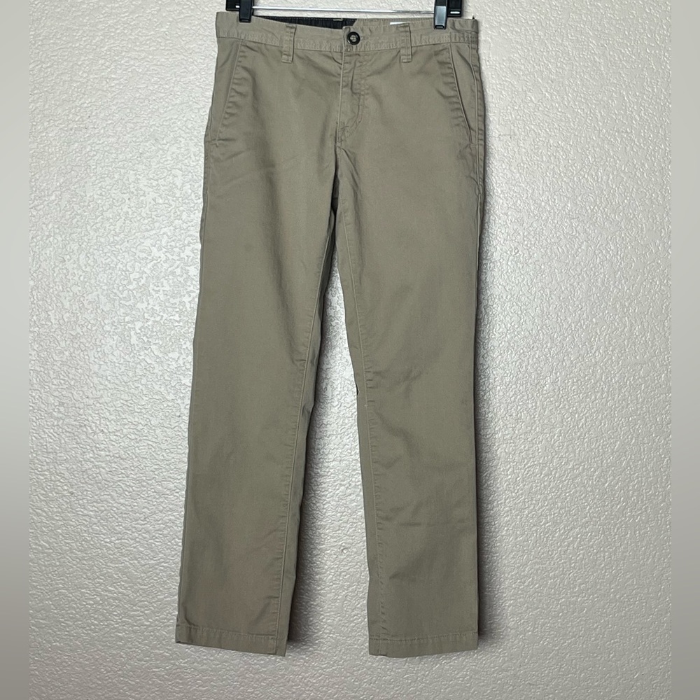 VOLCOM KHAKI PANTS - Picture 1 of 14